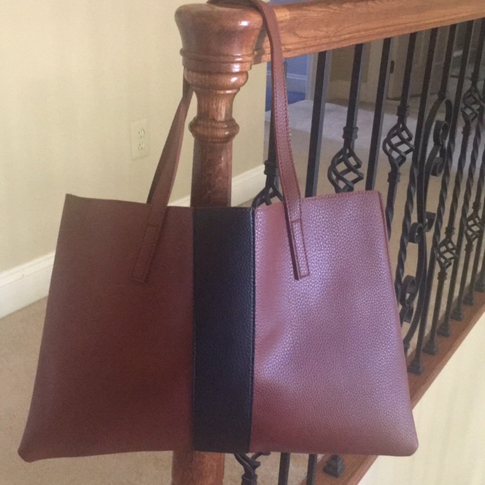 VEGAN LEATHER LUCK TOTE
